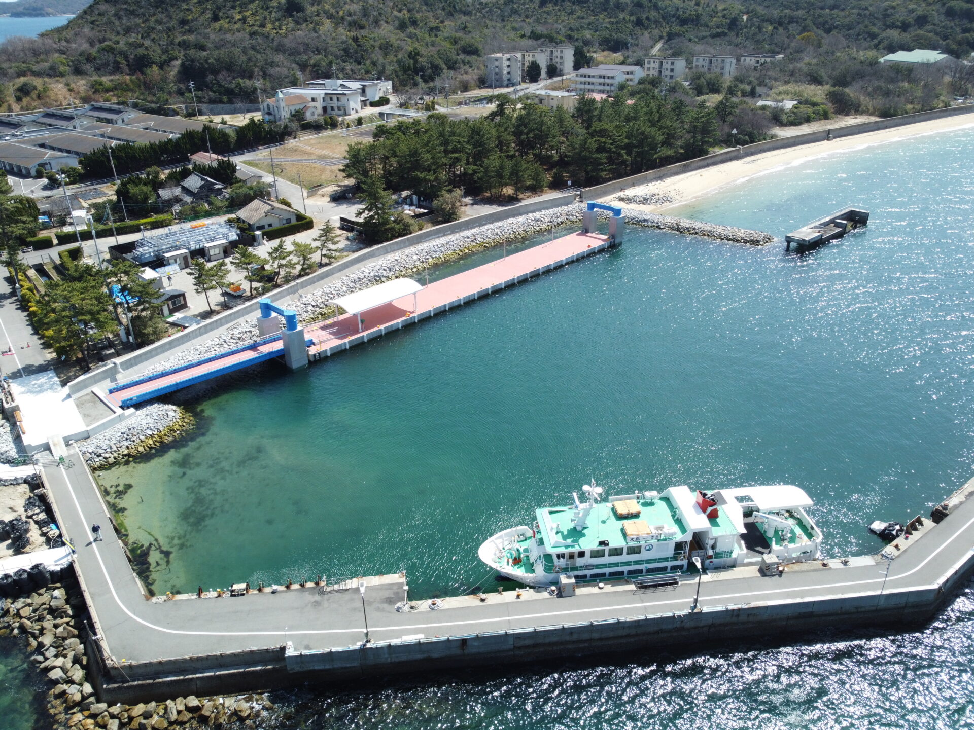 大島青松園PCH浮桟橋