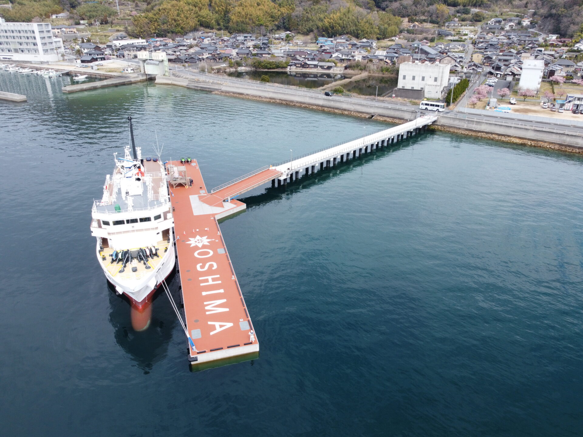 大島商船ＰＣＨ浮桟橋
